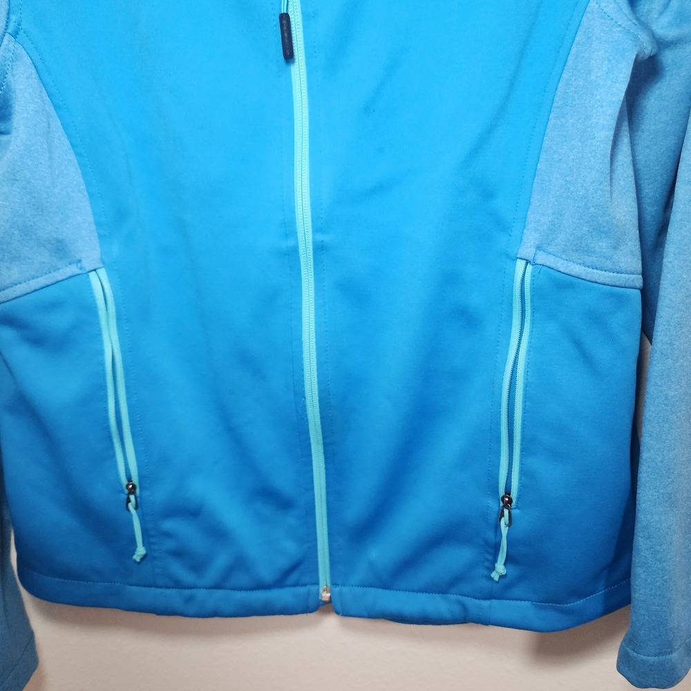 The North Face Womens‎ Blue Fleece Lined Jacket Full Zip M Medium - Picture 4 of 6